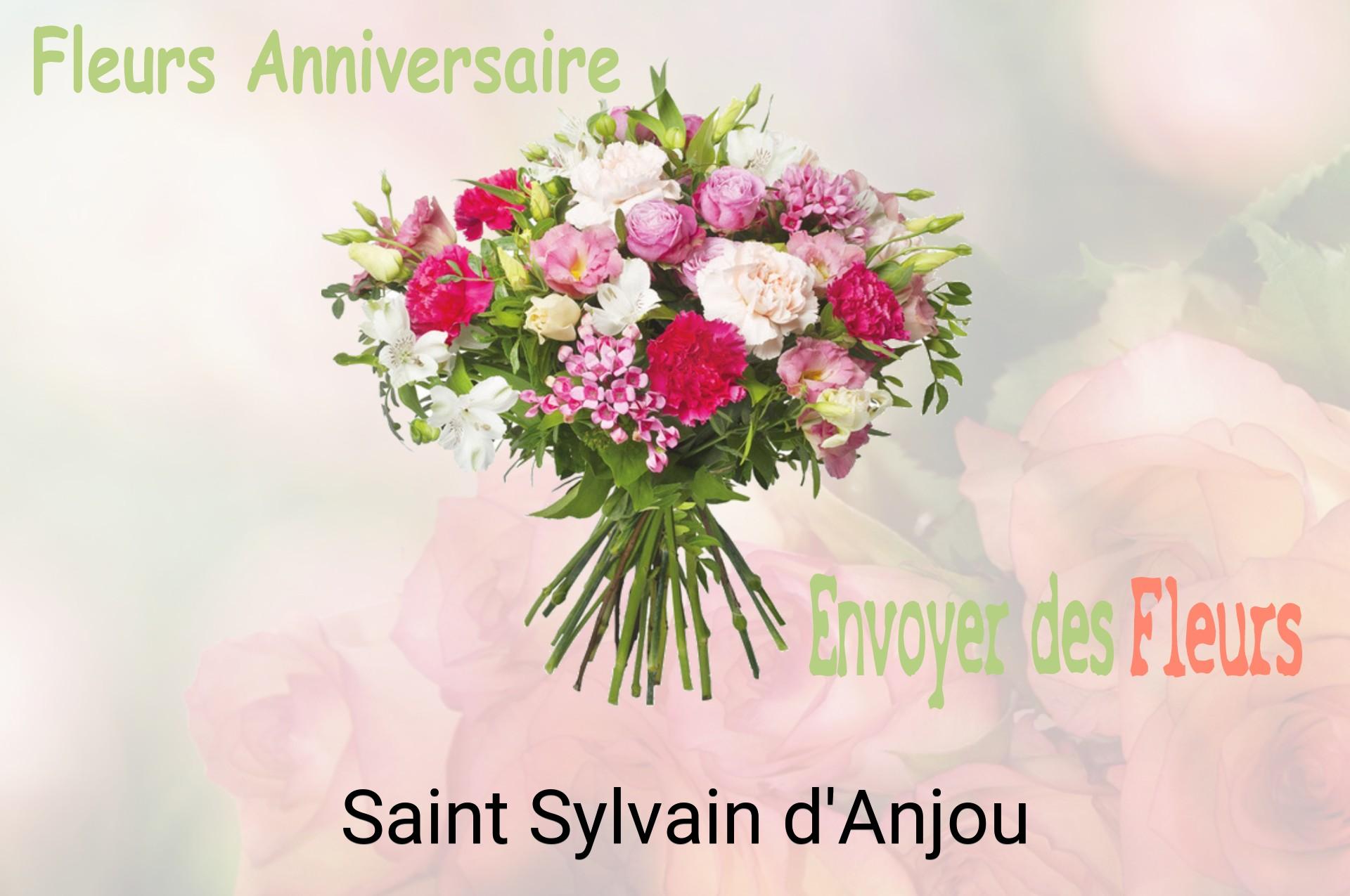 Bouquet de fleurs d’anniversaire livré à Saint-Sylvain-d'Anjou