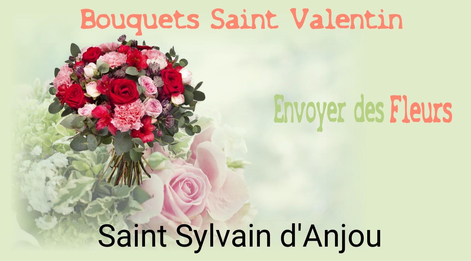 Roses de Saint-Valentin livrées à Saint-Sylvain-d'Anjou